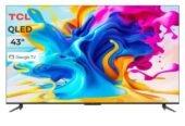 TCL 43″ Inches QLED Google Smart TV – 2025 Edition + 12 MONTHS WARRANTY (43S5K)