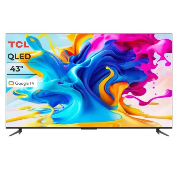 TCL 43″ Inches QLED Google Smart TV – 2025 Edition + 12 MONTHS WARRANTY (43S5K)