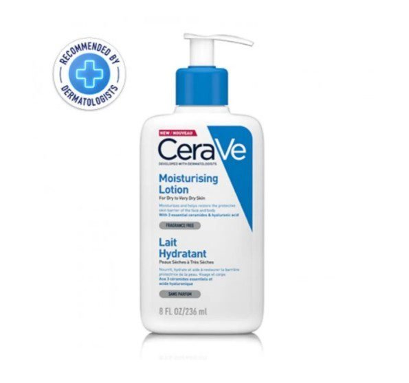 Cerave Moisturising Lotion For Dry To Very Dry Skin 236ml With Hyaluronic Acid And 3 Essential Ceramides
