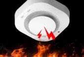 Gautone Independent Smoke Alarm Fire Protection Smokehouse Home Security System Smoke Detector