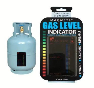 Gas Indicator Level Practical Propane Butane LPG Fuel Gas Tank Level Indicator For Home Kitchen Outdoor Use